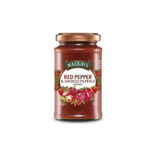 Sauce red pepper Red Pepper&Smoked Paprika Chutney, 6*205g, Mackays