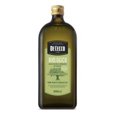 Olive oil Extra Virgin, BIO, 12*500ml, DeCecco