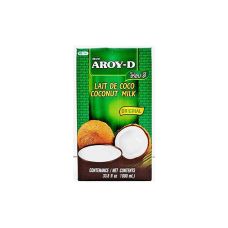 Coconut milk, fat content: ca 60%, 12*1L, Aroy-D