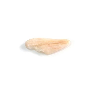 Yellowfin sole fillet, skin off, MSC, 85-140g, frozen, IQF, 12*1kg (n.w. 750g)