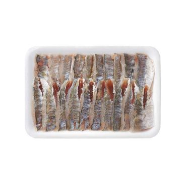 Horse mackerel fillets, sushi topping, 20*8g, frozen, 25*160g