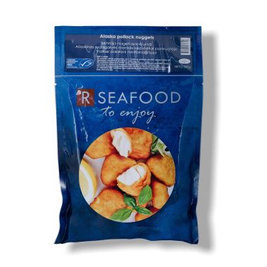 Alaska Pollock nuggets, breaded, MSC, frozen, 15*300g, RSeafood, PPAC