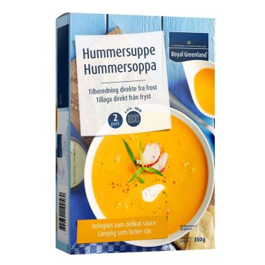 Supp homaari (Lobster Bisquet), 8*350g, Royal Greenland