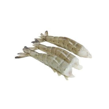Garneles astes, čaulā, iegrieztas, 13/15, Vannamei, sald., 10*1kg (t.s. 750g), (P.Vannamei)