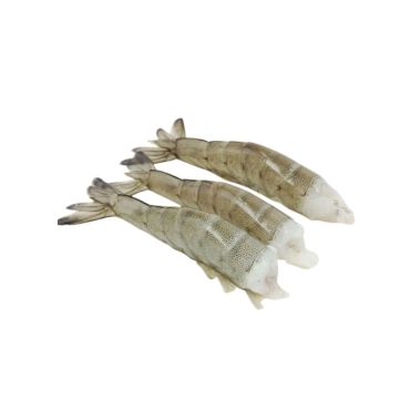 Garneles astes, čaulā, iegrieztas, 13/15, Vannamei, sald., 10*1kg (t.s. 750g), (P.Vannamei), RSeafood