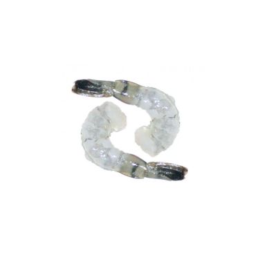 Garneles astes, čaulā, iegrieztas, 16/20, Black Tiger, sald., IQF, 10*1kg (t.s. 750g), (P.Monodon)