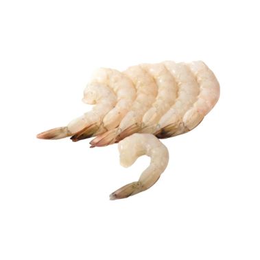 Garneles, tīr., ar asti, vār., 26/30, Vannamei, sald., IQF, 10*1kg (t.s. 700g), (P.Vannamei)