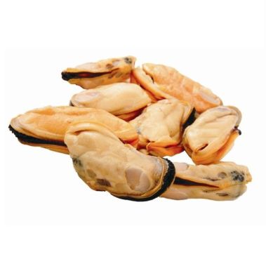 Mussels meat, 100/200, frozen, 10*1kg (n.w. 900g), PPAC