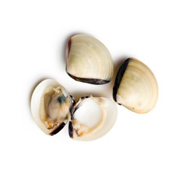 Karbid Clams(White), ASC, 60/80, külm., IQF, vaak., 10*1kg