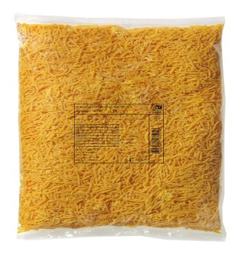 Cheese Cheddar Red, grated, fat 50%, 10*1kg