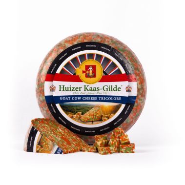 Juust Dutch Tricolore lehmapiimast, rasva 50%, 18*250g, Visser Kaas