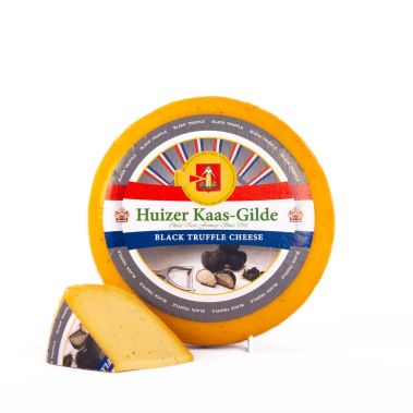 Cheese Dutch with black truffle, from cow`s milk, fat 50%, 18*250g, Visser Kaas