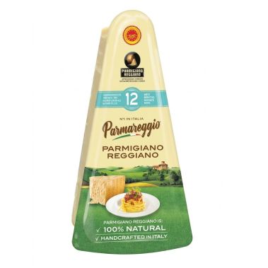 Cheese Parmigiano Reggiano, fat 40%, ripened min. 12months, 16*150g, Parmareggio