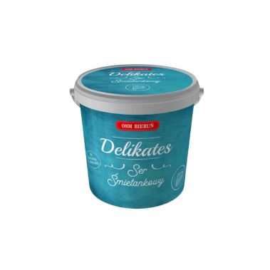 Curd creamcheese, 15%, 12*1kg, Delikates