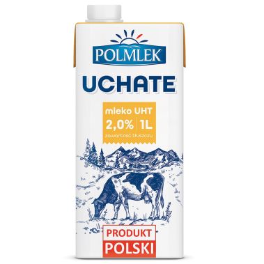 Piens, UHT, t.s. 2%, 12*1L, Polmlek