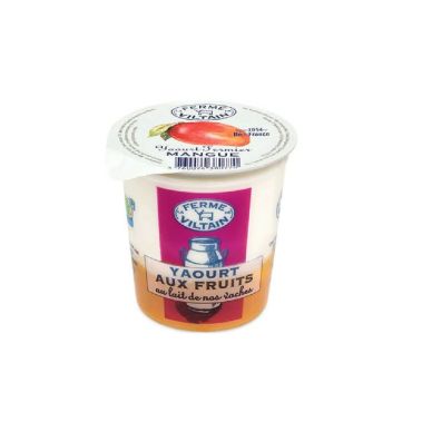 Yoghurt mango, fat 2.9%, 15*180g, Ferme de Viltain