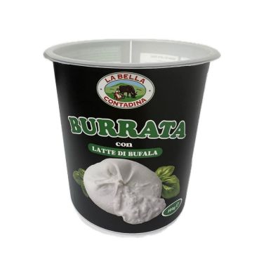 Sūris Burrata iš buivolių pieno, rieb. 52%, 6*200g, La Contadina