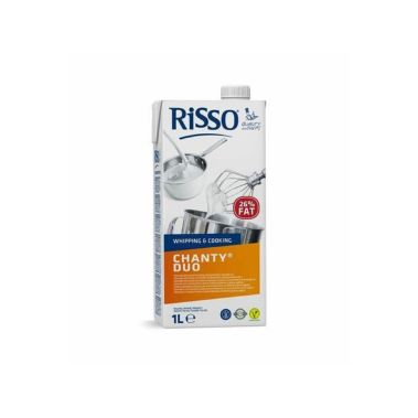 Cream plant, Cooking, Chanty Duo, fat 26%, 12*1L, Risso