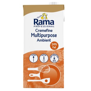 Paniņu un augu tauku maisījums, t.s. 24%, 8*1L, Rama Profi