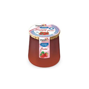 Yoghurt strawberries, fat 6.7%, 6*140g, Saveur d`Autrefois