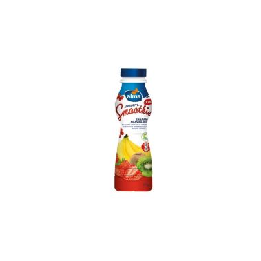 Yoghurt Alma Smoothie with bannana-strawberry-kiwi flavor, fat 1.8%, 6*275g