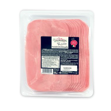 Pork ham Prosciutto Cotto, sliced, cooked, 4*300g, Casa Modena