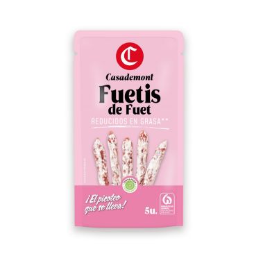 Desiņas Fuetis ar samazinātu tauku saturu, 14*50g, Casademont