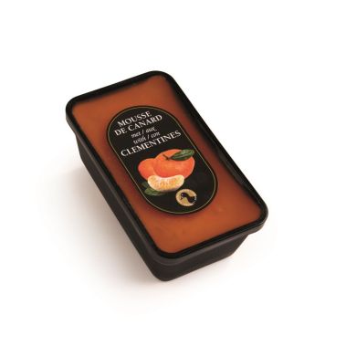 Smooth Duck liver mousse, with clementine, 7*230g, Pate Grand-mere