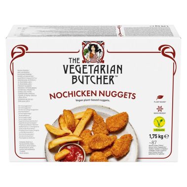 Nuggets with chicken flavor, frozen., VEGAN, 1*1.75kg, The Vegetarian Butcher