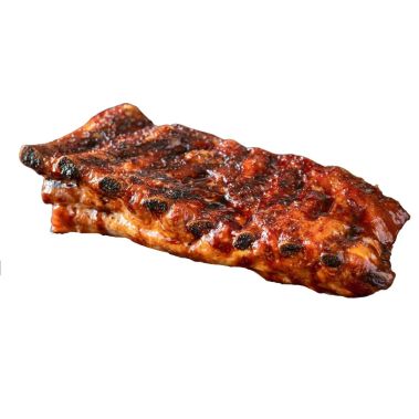 Pork Spare ribs, slow cooked in BBQ sauce, 15*500g, Frecarn