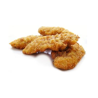 Chicken Goujons, fried, buttered, frozen, IQF, 5*1kg, Pure Poultry