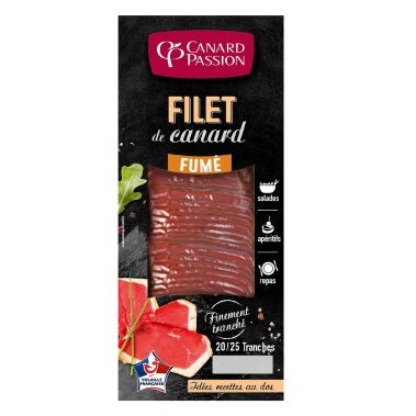 Pīles krūtiņa, kūp., sagr.,12*90g, Canard Passion, Francija