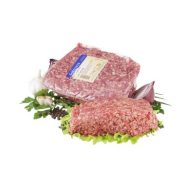 Beef minced mass , chilled, vac., ~0.8-1.2kg, Forevers, Latvia