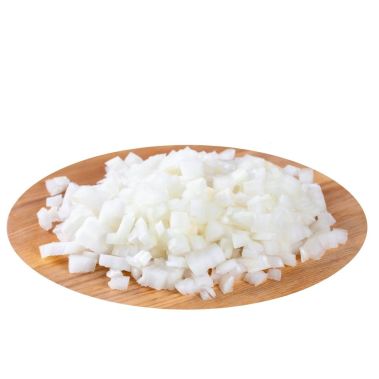 Onion, diced, 6x6mm, frozen, IQF, 4*2.5kg