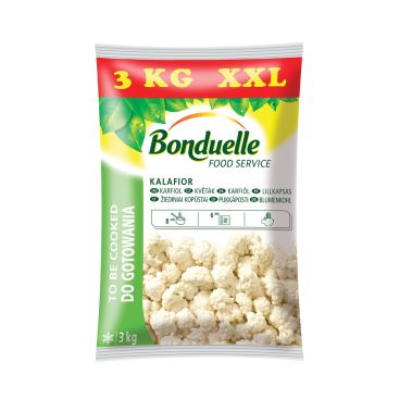 Cauliflower, XXL, frozen, IQF, 4*3kg, Bonduelle