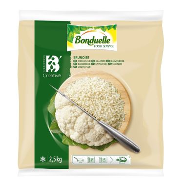 Puķkāposti Brunoise, sald., IQF, 4*2.5kg, Bonduelle