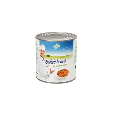 Beans white, in tomato sauce, 6*2.65kg