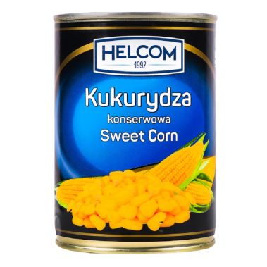 Sweet corn, canned, 20*400g (d.w. 220g)