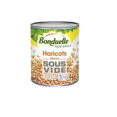 Beans white Sous Vide, 3*2.75kg (d.w. 2.35kg), Bonduelle