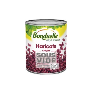 Beans red Sous Vide, 3*2.65kg (d.w. 2.55kg), Bonduelle