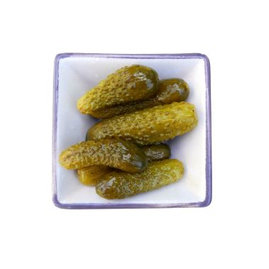 Cucumbers, pickled, 75/80, 1*9.7kg (d.w. 5.6kg)