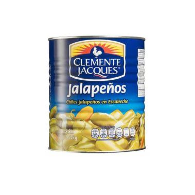 Jalapeno peppers green, whole, 6*2.8kg (d.w. 1.54kg)
