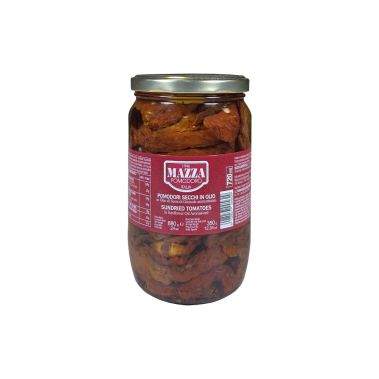 Tomatid, pool.päikesekuivatatud, päevalilleõlis, pehmes pakendis, 6*1kg (n.k 800g), Pralver