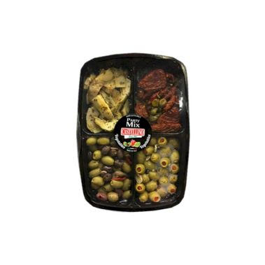 Snack asorti with stuffed olives, 4*460g, Castellino