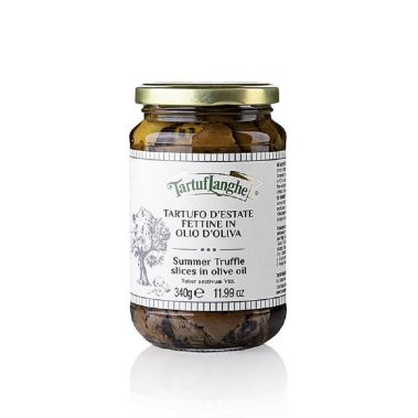 Truffles Black Summer, slices, in olive oil, 4*340g, TartufLanghe