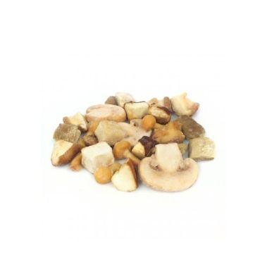 Mushrooms mix (Nameko, oyster, white mushrooms, Shiitakes), frozen, IQF, 5*1kg