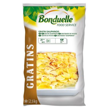 Gratin kartupeļu, sald., 4*2.5kg, Bonduelle