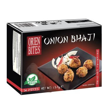 Snack onion balls Bhaji, frozen, IQF, 6*1.5kg (56pcs*27g), OrientBites