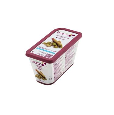 Puree rhubarb, sugar free, frozen, 6*1kg, Boiron