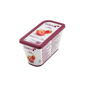 Puree strawberry, frozen, 6*1kg, Boiron